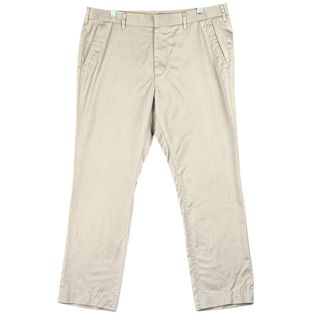 Bonobos Men's W36xL32 Wednesday Slim Fit Chinos‎ Pants Tan Khaki Business Casual